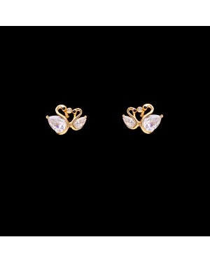 Swan Stud Earrings